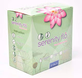 Each pack of Serenity flo stand and pee funnels come with a feminine wet wipe and a sanitary alcohol wet wipe in a box of 10
